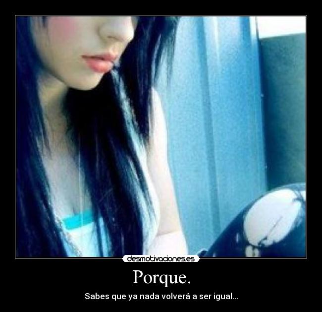 Porque. - 