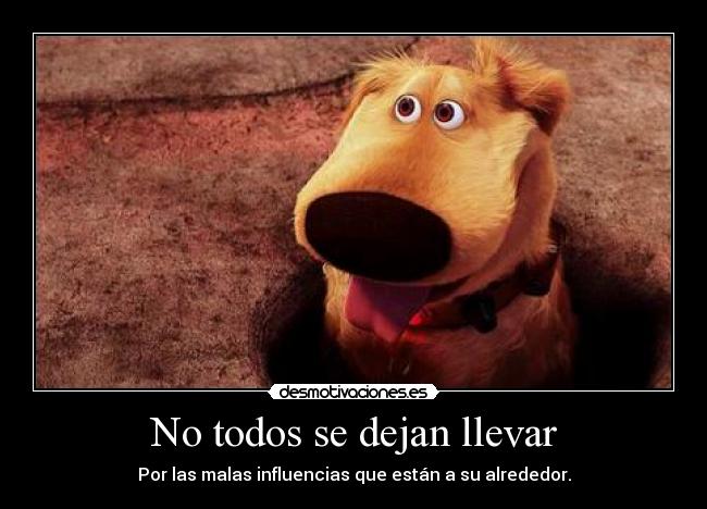 No todos se dejan llevar -