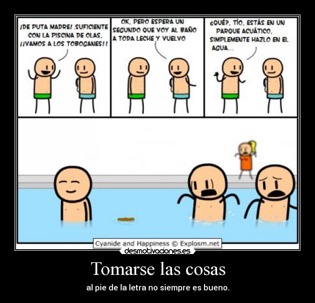 Tomarse las cosas - 