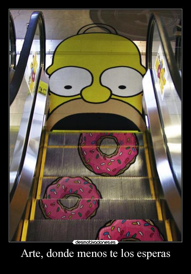 Arte, donde menos te los esperas -