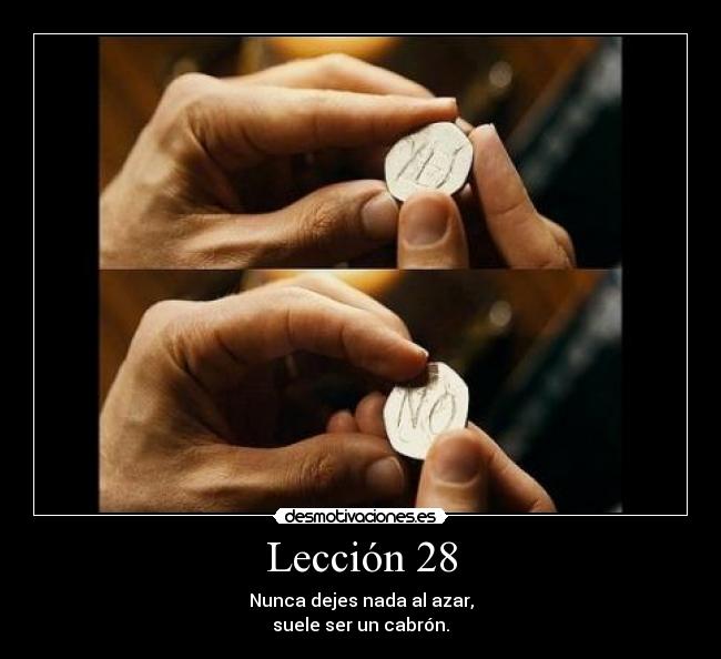 Lección 28 - 