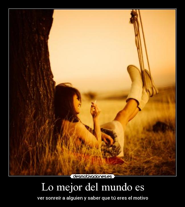Lo mejor del mundo es - 
