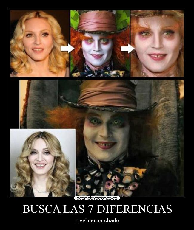 BUSCA LAS 7 DIFERENCIAS - nivel:desparchado