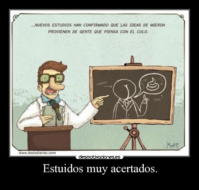 Estuidos muy acertados. - 