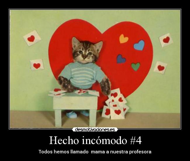 Hecho incómodo #4 -