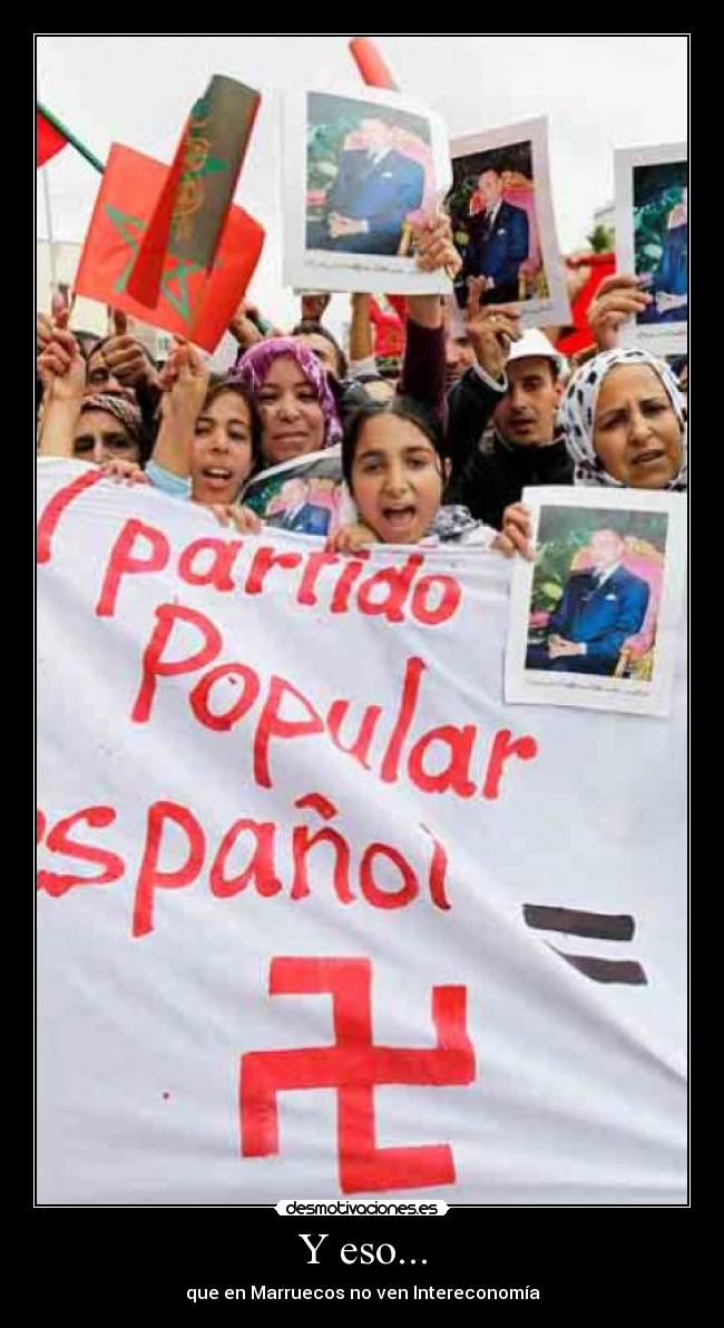 Y eso... - que en Marruecos no ven Intereconomía