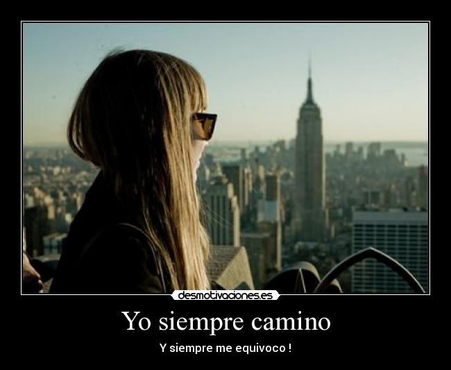 Yo siempre camino - 