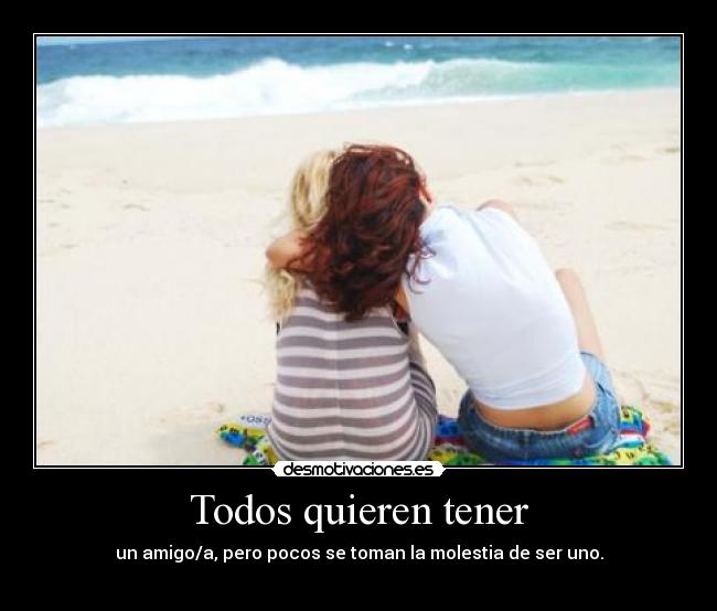 Todos quieren tener - 