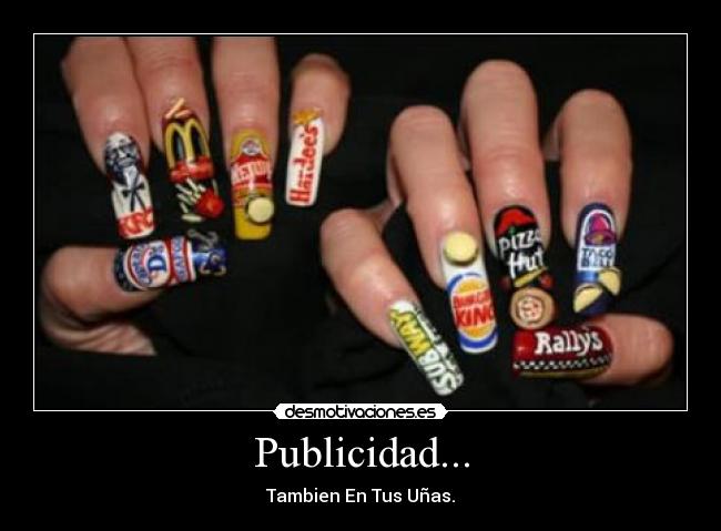 Publicidad... - Tambien En Tus Uñas.