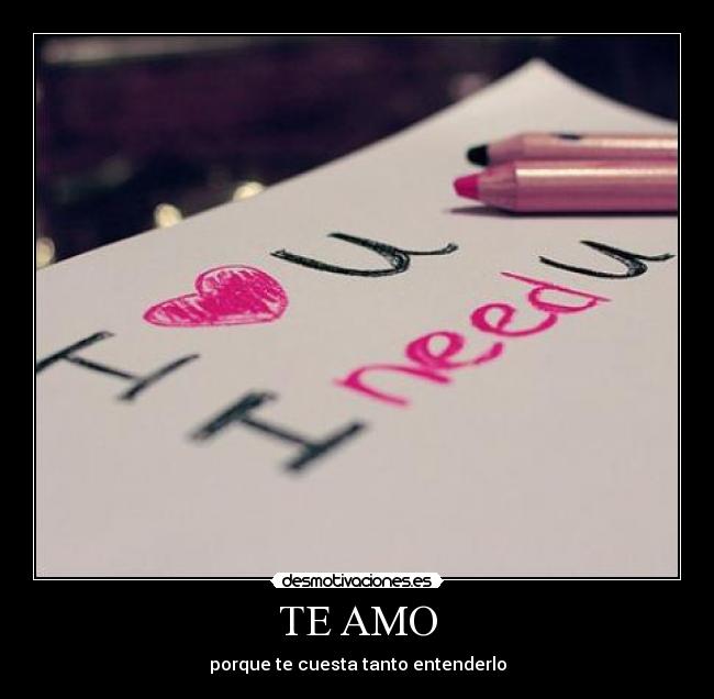 TE AMO - 