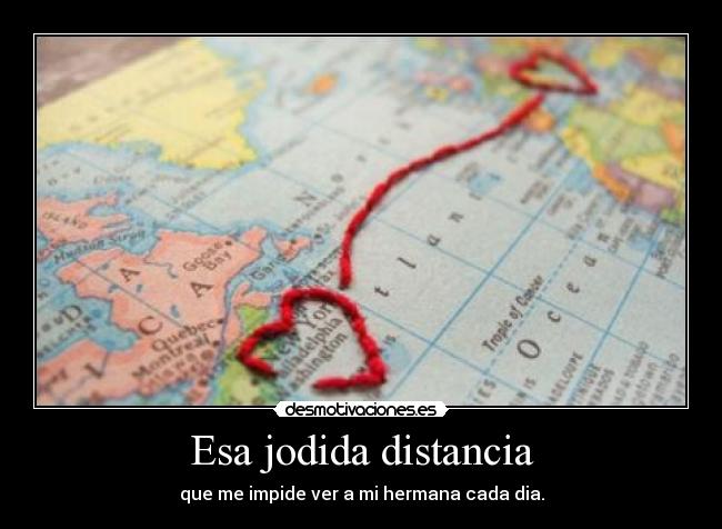 Esa jodida distancia - 