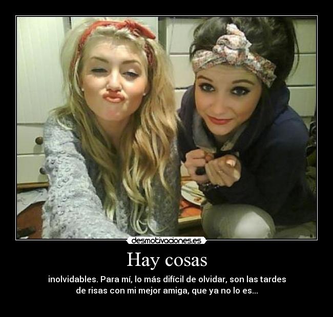 Hay cosas - 