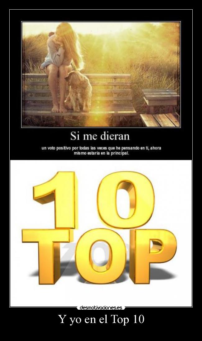 Y yo en el Top 10 - 