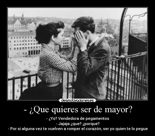 - ¿Que quieres ser de mayor? - 