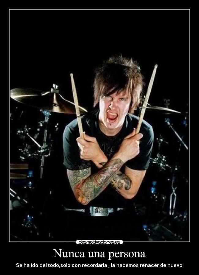 Nunca una persona - 