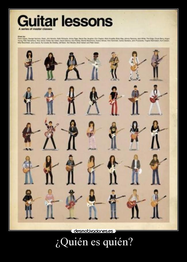 ¿Quién es quién? - 