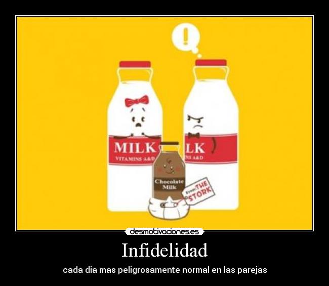 Infidelidad - cada dia mas peligrosamente normal en las parejas