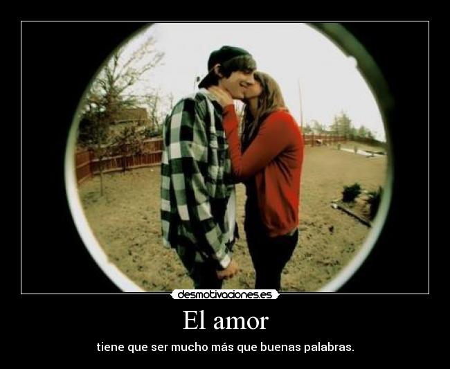 El amor -