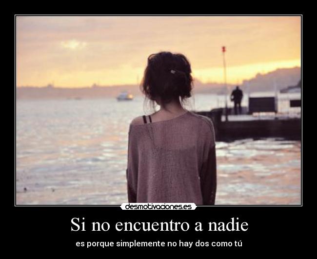 Si no encuentro a nadie - 