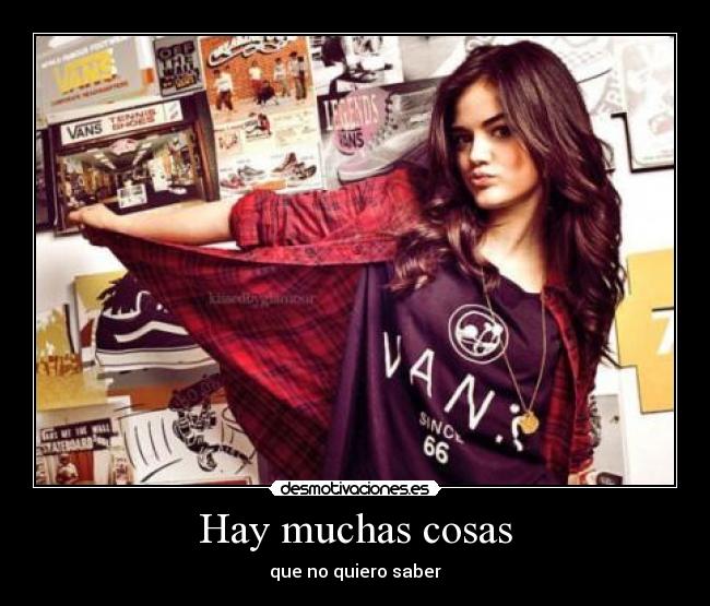 Hay muchas cosas - 