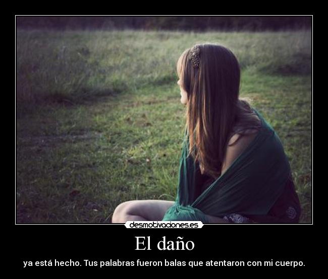 El daño -