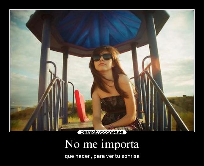 No me importa - 
