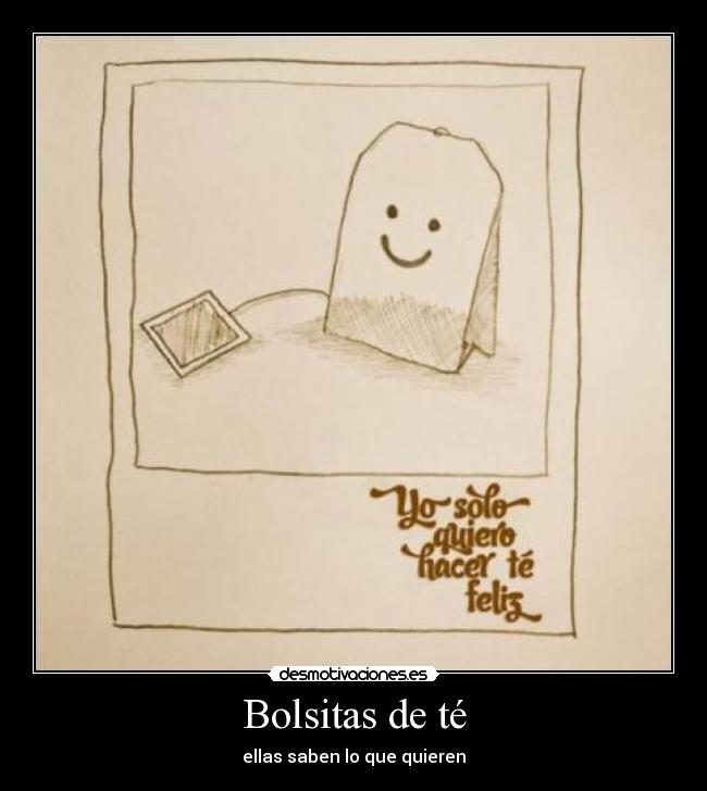 Bolsitas de té - 