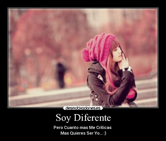 Soy Diferente -