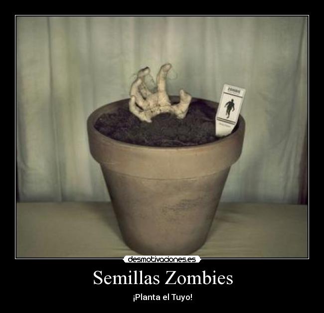 Semillas Zombies - ¡Planta el Tuyo!