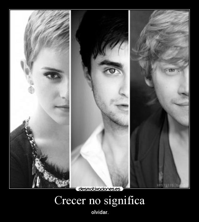 Crecer no significa -