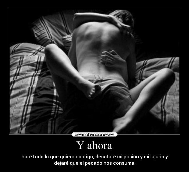 carteles pecado lujuria pasion amor desmotivaciones