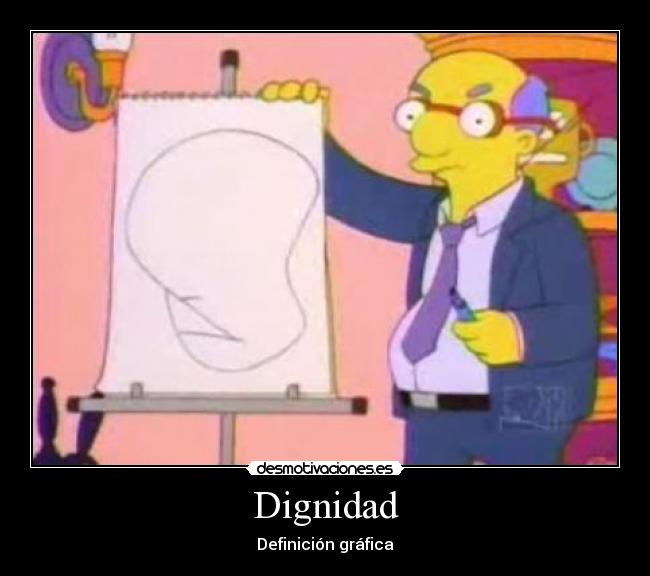 Dignidad - Definición gráfica