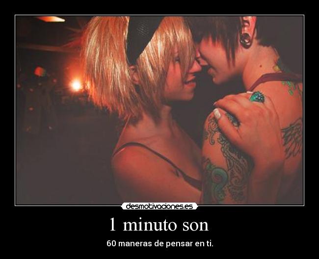 1 minuto son -