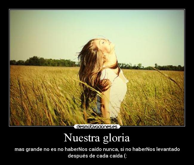 Nuestra gloria -