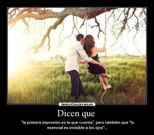 Dicen que -