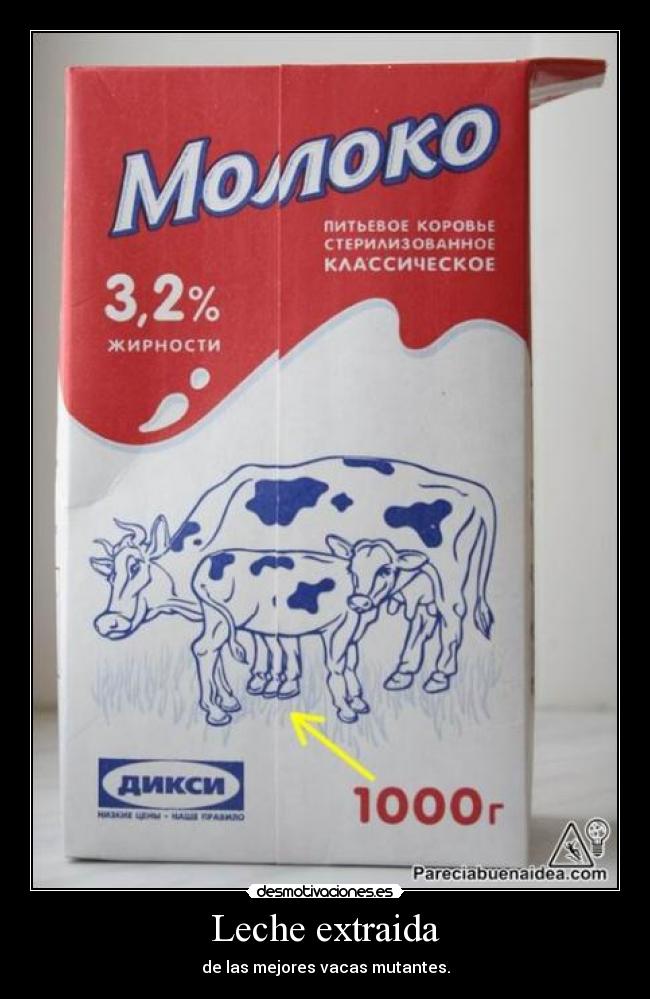 Leche extraida - 