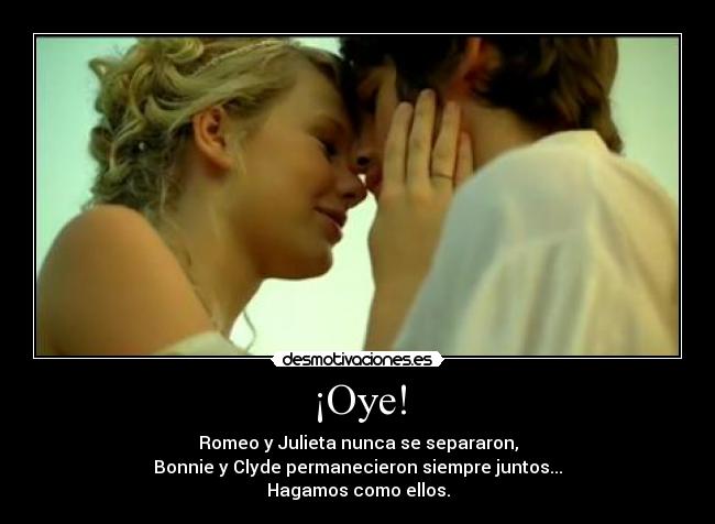 ¡Oye! -