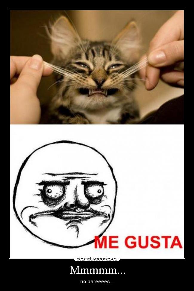 Mmmmm... - no pareeees....