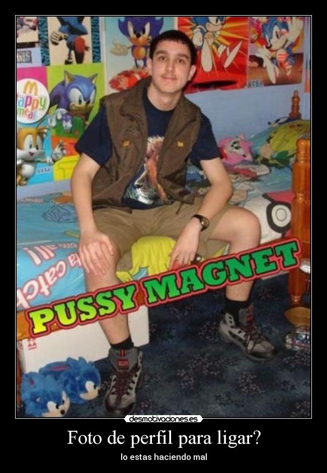 Foto de perfil para ligar? - lo estas haciendo mal