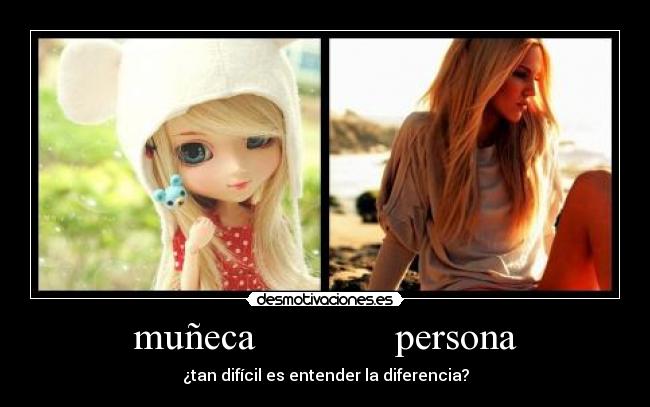 muñeca persona -