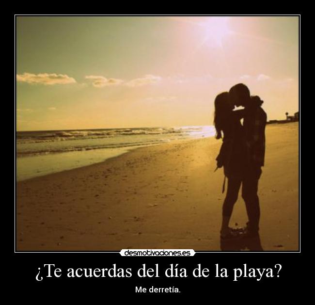 ¿Te acuerdas del día de la playa? - 