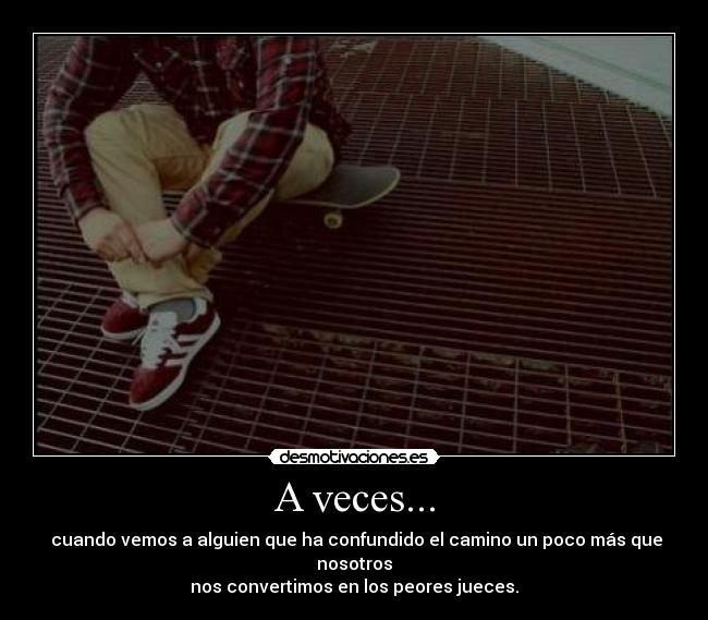 A veces... - 