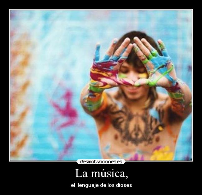 La música, - 