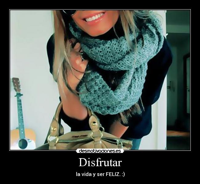 Disfrutar -