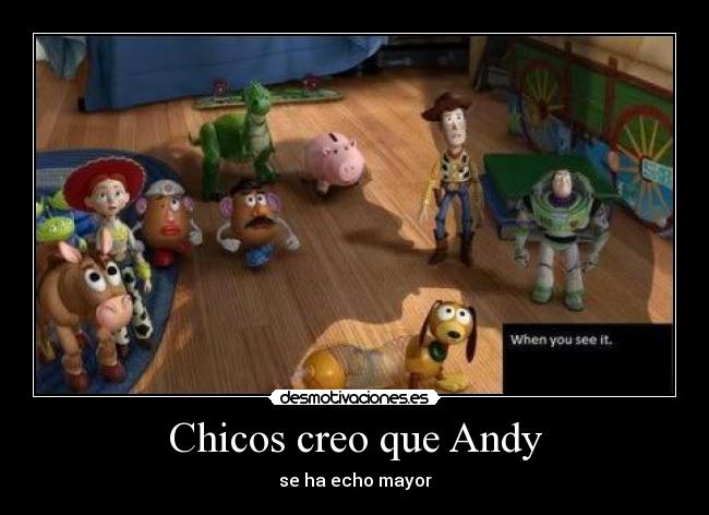 Chicos creo que Andy -