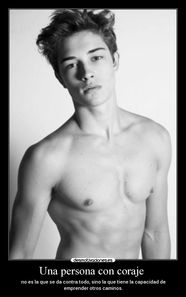 Una persona con coraje  - 