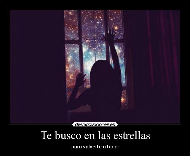 Te busco en las estrellas - 