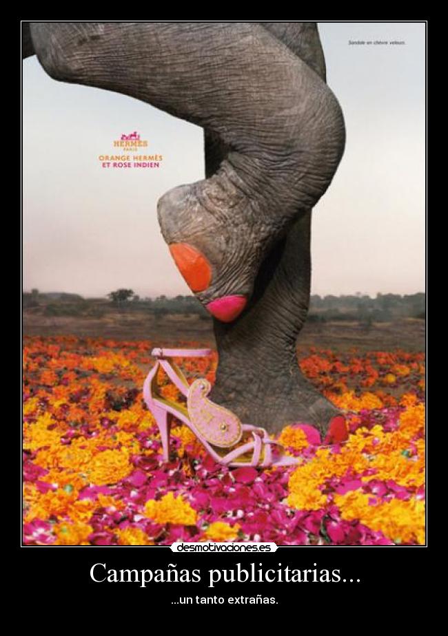 Campañas publicitarias... - ...un tanto extrañas.
