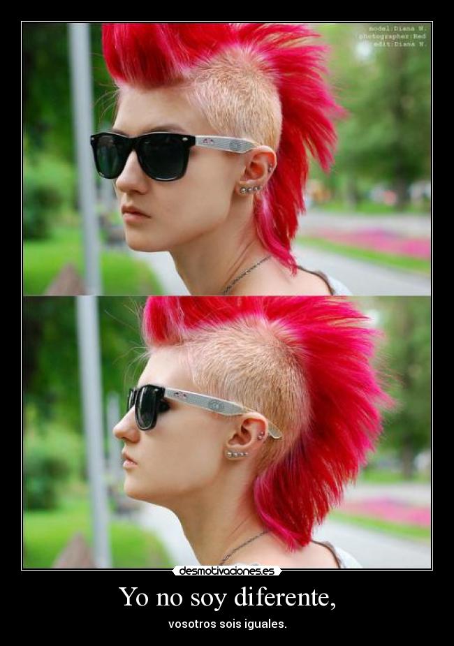 carteles soy diferente desmotivaciones