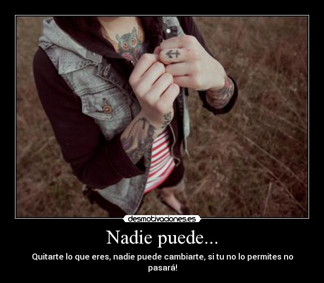 Nadie puede... - 